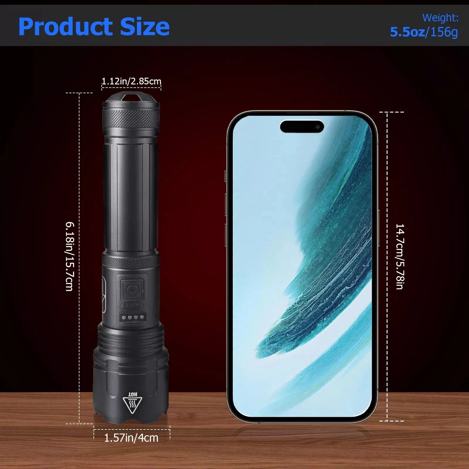 LED Super Bright Flashlight