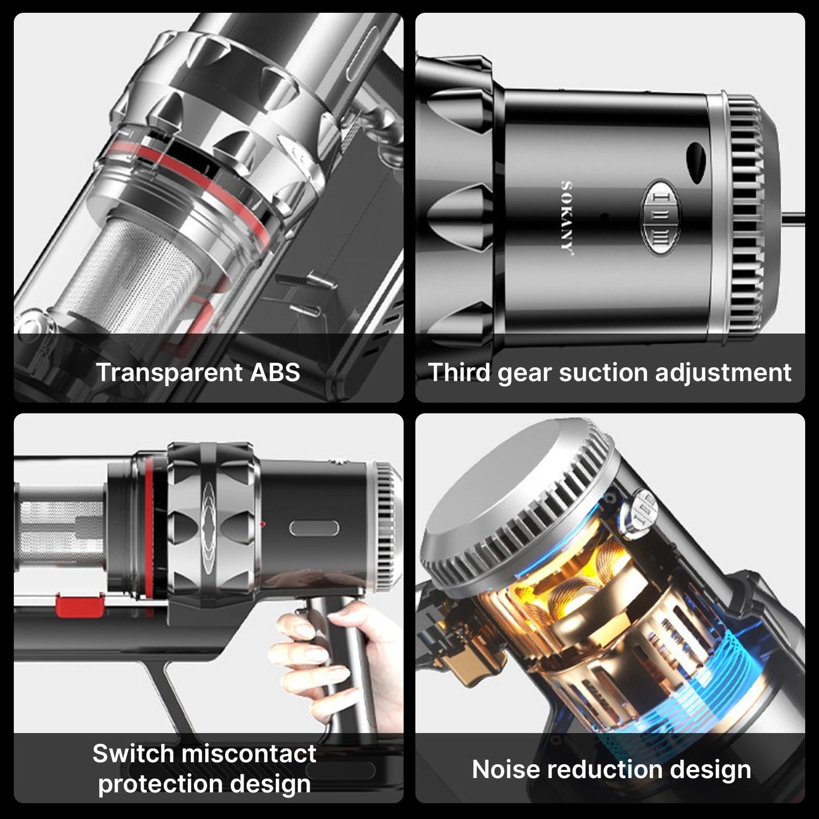 Cordless Handheld Stick Vacuum Cleaner