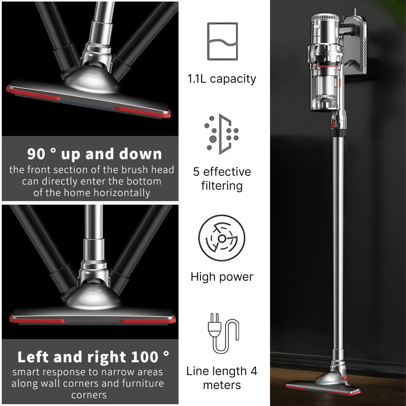 Cordless Handheld Stick Vacuum Cleaner