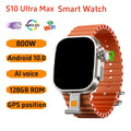S10 Ultra Max Smartwatch – 4G Android, GPS, 2.2-Inch AMOLED Display